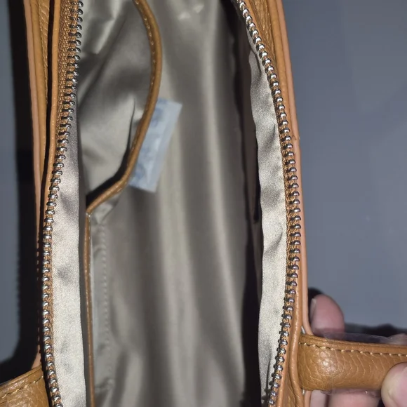 Bostanten Otilia Brown Leather Shoulder Bag for Women - Picture 8 of 11